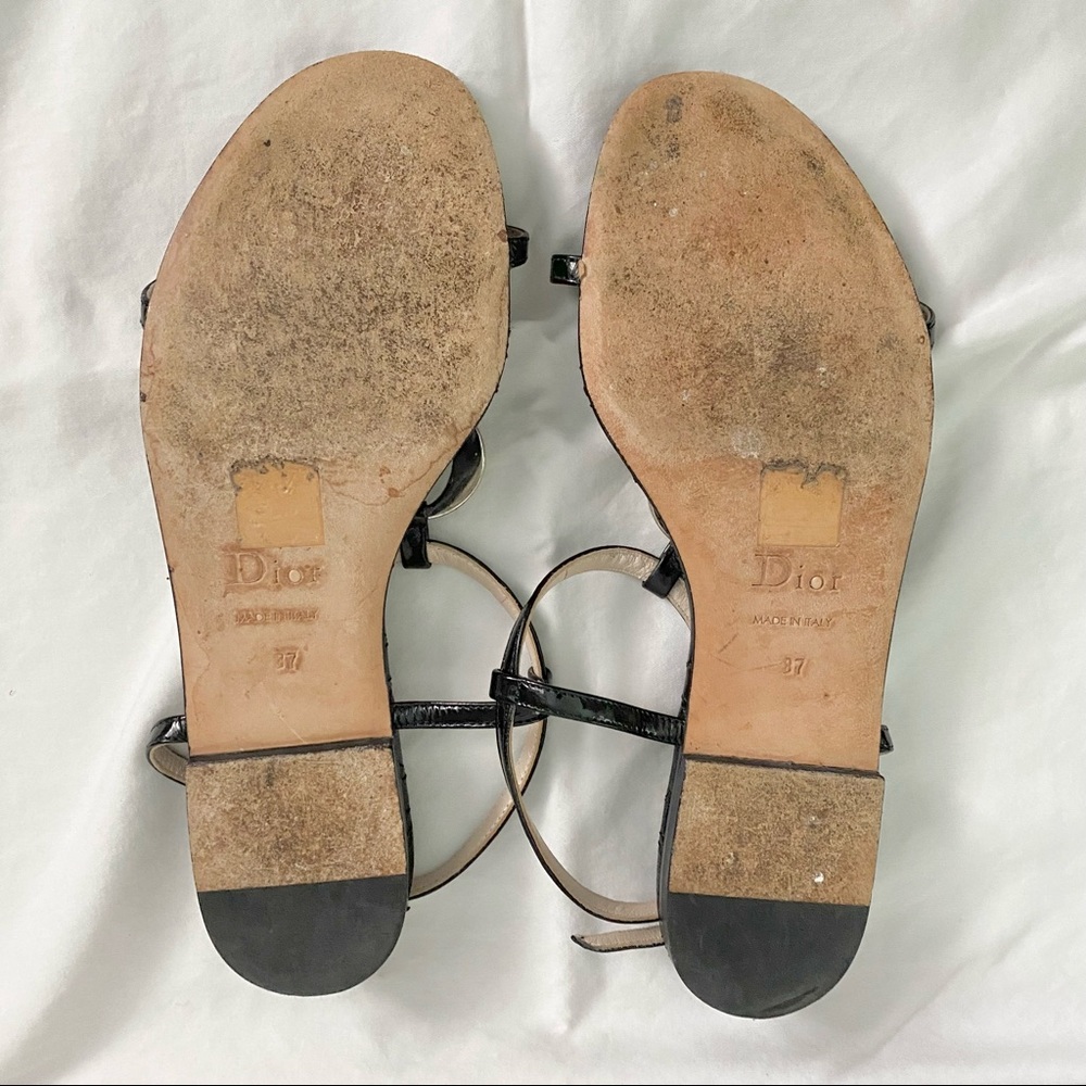 Dior Logo Sandals - Picture 13 of 13